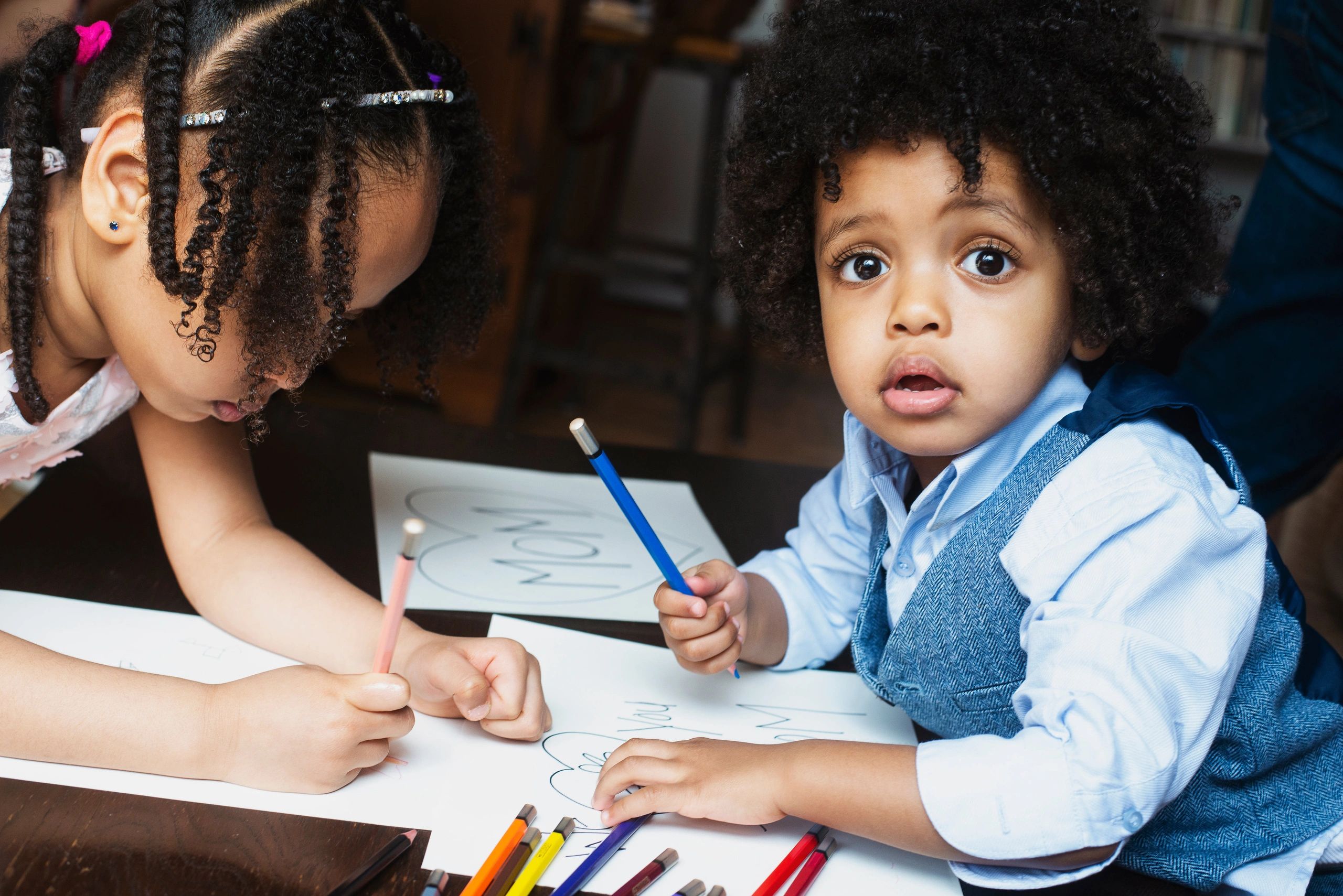 Children learning